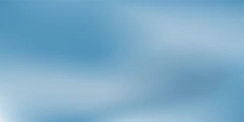 Panoramic abstract blue background modern for product presentation with sunlight and blurred