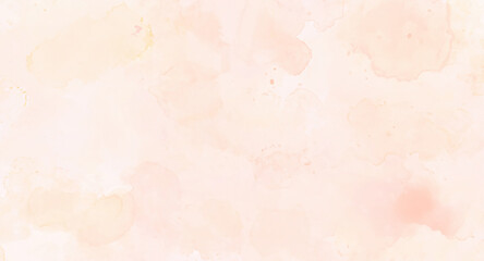 Soft Peach Watercolor Texture Background