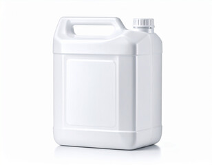 Blank disposable plastic jerry can