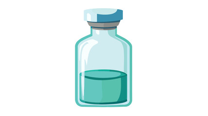 Professional Bottle of Medicine Icon Vector Isolated in White Background