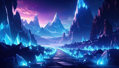 Ethereal Pathway of Floating Ice Crystals in Alien Atmosphere