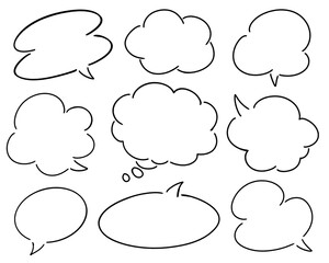 手書き吹き出し