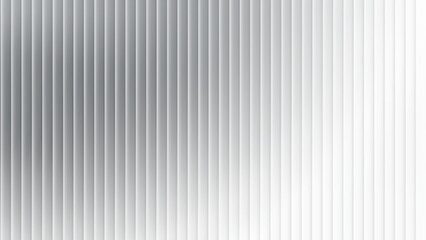 Obraz premium Corrugated metal texture with steel panel and glass background pattern. White wall effect with roof lines and abstract plastic stripes. Iron sheet with gradient fence, chrome flare, and frosted barn.