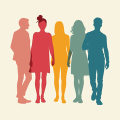 Safe Love & Equality – Vector Collection Promoting Sexual Health, Consent, and Gender Rights in Bold Flat Design for Awareness and Education.