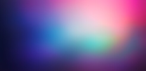 Fototapeta premium Abstract Blurred Grainy Gradient Background Colorful Retro VHS Glitch Texture with Soft Noise Effect