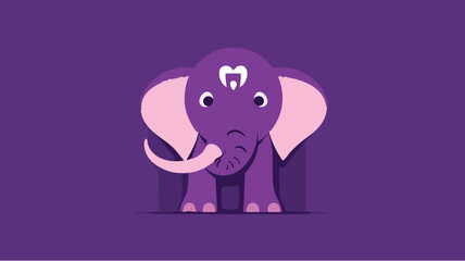 vector illustration of an elephant