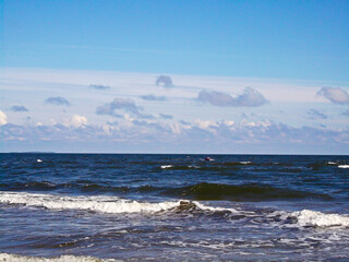 Sommer, Sonne, Wind und Wellen - urlaub an der Küste