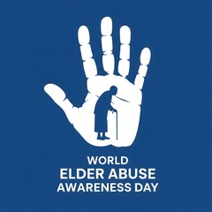 Fototapeta premium World Elder Abuse Awareness Day: Global Call to Protect Seniors