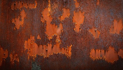 Fototapeta premium old grunge metal iron rust texture oxidized metal background old metal iron panel background