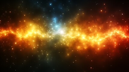 Cosmic nebulae, vibrant colors, stellar dust