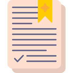 Fototapeta premium Bookmark Icon