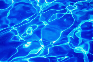 Fantastic water background. Copy space for design. Horizontal image.