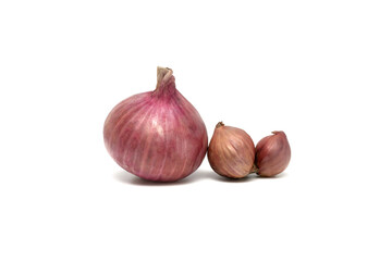  Red Onion Still Life Fresh Produce on White