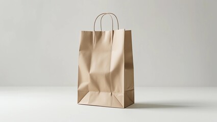 Paper bag mockup 