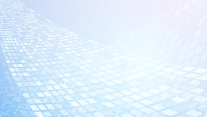 Gordijnen Abstract 抽象的なビジネスのイメージの背景イラスト_16:9  © ふわぷか