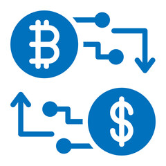 bitcoin transaction icon