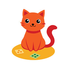 Curious Cat Counts Game Pieces