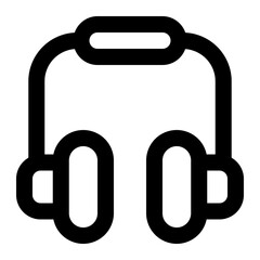 headphone icon for illustration