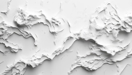 Obraz premium Abstract textured white surface (2)