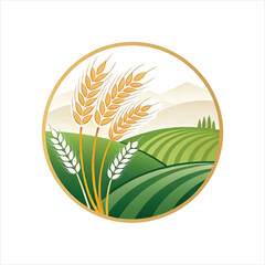 a thriving agricultural landscape