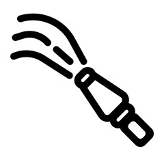 vector illustration of a hose