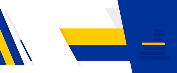 creative abstract European Union flag colors background design. diagonal EU style colors