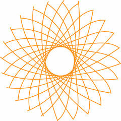 abstract sun vector illustration