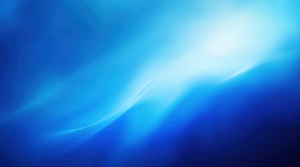 Fototapeta premium Abstract blue gradient background with a smooth and vibrant color transition, perfect for technology related designs, background, abstract