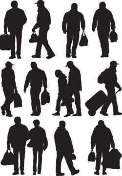 HOMMES EN SHOPPING.eps