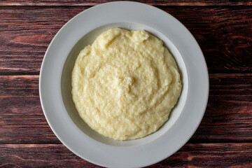 Semolina pudding 
