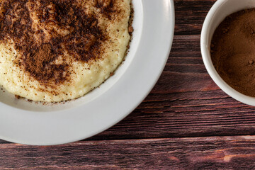 Semolina pudding 