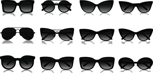 collection of sunglasses
