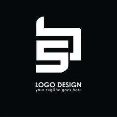 SB SB Logo Design, Creative Minimal Letter SB SB Monogram