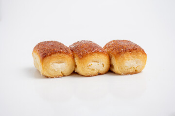 fresh buns with sesame seeds