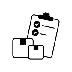 Management  Icon vector stock illustration