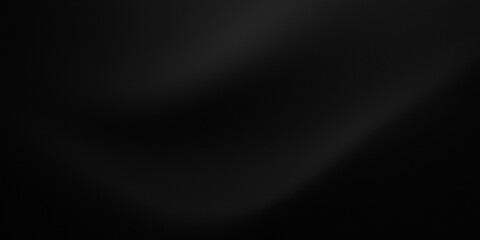 Abstract Dark Gray and Black Gradient Background with Subtle Light Rays