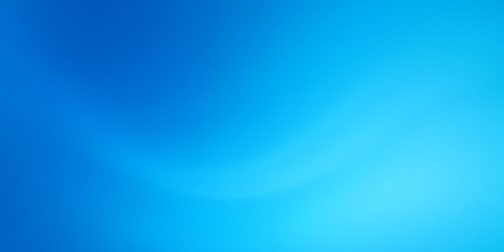 Abstract Blue Gradient Background - Smooth Blended Hues and Soft Blurs