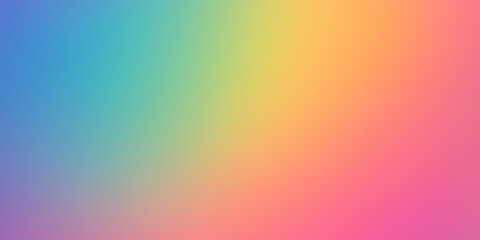 Vibrant Rainbow Spectrum Gradient - Smooth Blended Colors Abstract Background