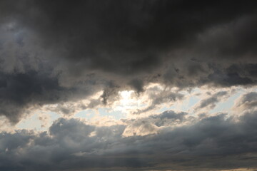 Obraz premium time lapse clouds timelapse