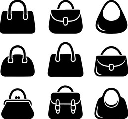 Set of hand bags.eps