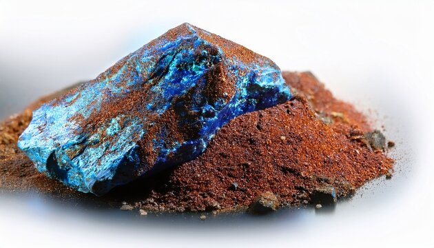 raw sphalerite zinc ore blende