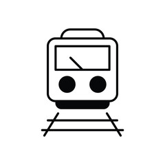 Train  Icon vector stock illustration