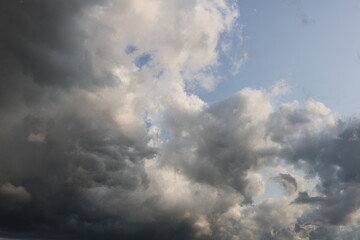 time lapse of clouds