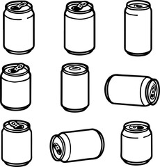 Set of cans.eps