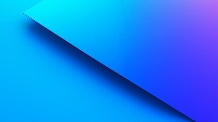 Blue Gradient Diagonal Split, Abstract Background Design, Minimalist Composition Abstract art, Gradient background