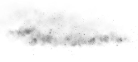 Dark Smoke and Dust Explosion - Abstract Fog Effect