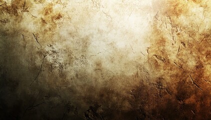 Obraz premium Textured, mottled, stone-like surface with warm, golden-brown tones and subtle light