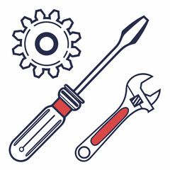 tools icon set