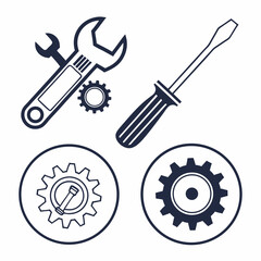 tools icon set