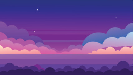 Twilight Sky with Soft Gradient